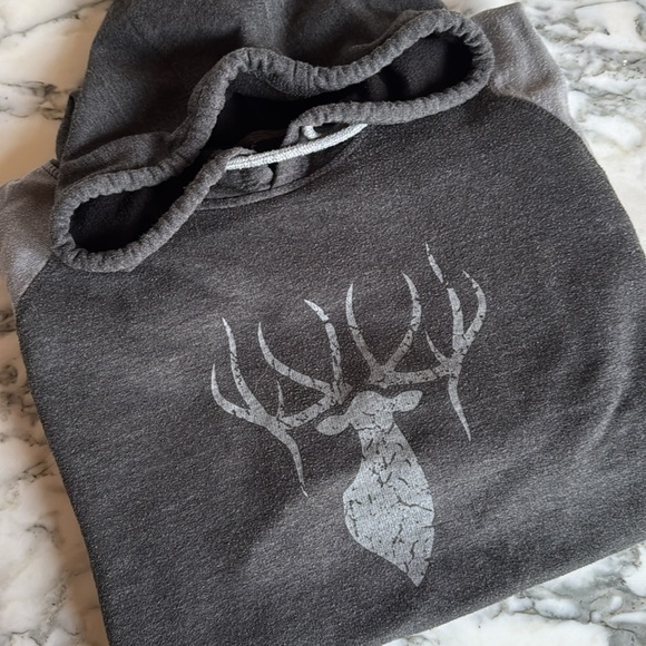 King’s Camo Sweatshirt with Ribbed Cuffs Mens Large - Picture 3 of 13